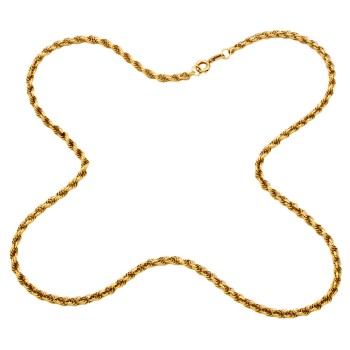 9ct gold 6.5g 18 inch rope Chain